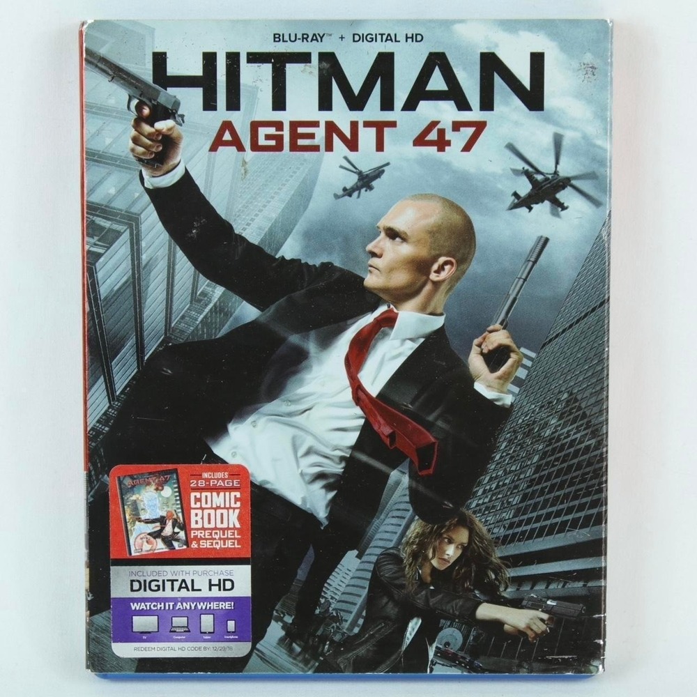 Hitman‎ Agent 47 Blu-Ray DVD Movie